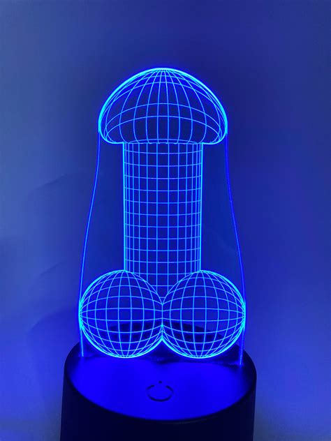 3d Illusion Dick Lamp