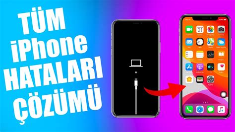 iPhone Siyah Ekranda Kalma Sorunu Nasıl Çözülür Veri Kaybı Olmadan Tüm