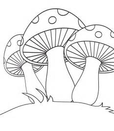 Mushroom Line Drawing at GetDrawings | Free download