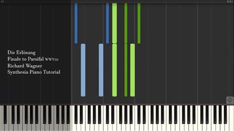 Erlösung Finale to Parsifal WWV111 R Wagner Synthesia Piano