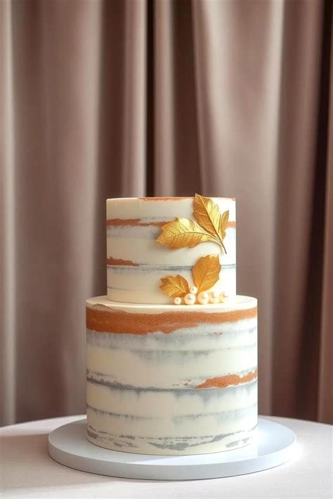 Naked Wedding Cake Ideas For Minimalist Elegance