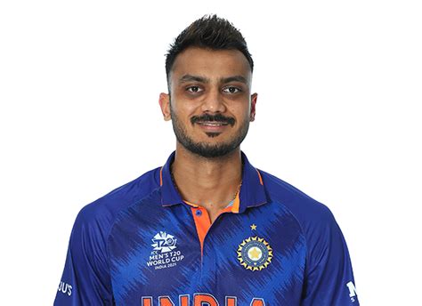 Axar Patel Player Page Headshot Cutout 2021 ESPNcricinfo