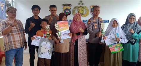 Peringati Hari Pahlawan Polsek Sicincin Gelar Lomba Melukis Tingkat Sd