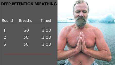 Guided Wim Hof Method Breathing Youtube