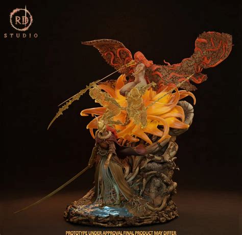 Elden Ring RD Studio Malenia Resin Statue Kaionation