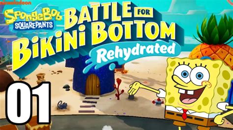 Spongebob Squarepants Battle For Bikini Bottom Rehydrated EP 1 YouTube
