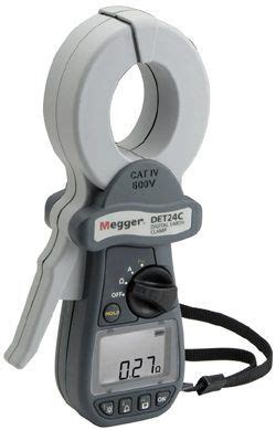 Megger Det C Earth Ground Clamp On Resistance Tester Jm Test Systems