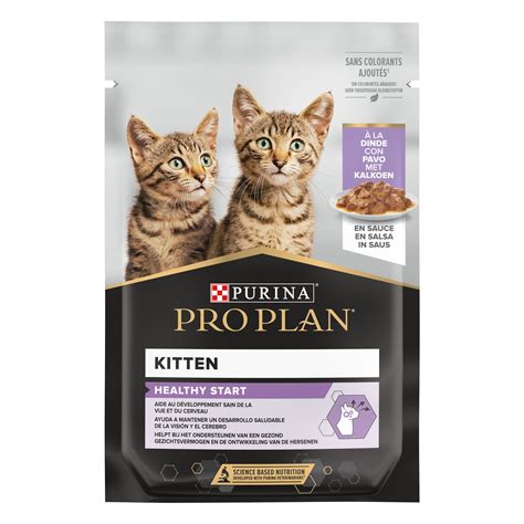 PURINA PRO PLAN Comida húmeda Gatitos Pavo en Salsa Purina