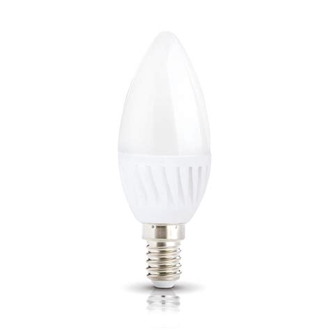 Żarówka Led Świeczka 9w E14 Barwa Neutralna 4000k Ceramiczny Korpus