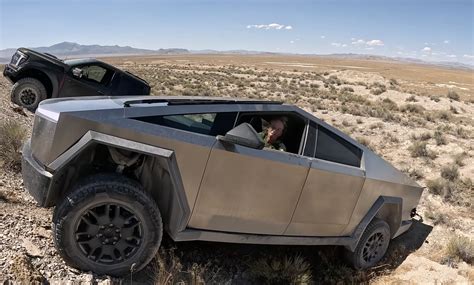 Ultimate off-road comparison: Cybertruck vs Raptor R | Tesla Cybertruck ...