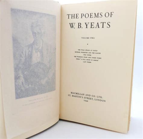 The Poems Of W B Yeats The Definitive Edition Ulysses Rare Books