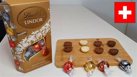 Lindt Lindor Assorted Chocolate Truffles Review Dark Milk White