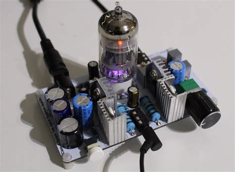 Class A Vacuum Tube Hybrid Headphone Amplifier Share Project Pcbway