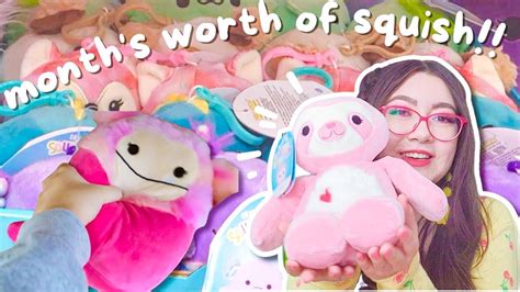 Squishmallow Hunting All The Squishmallows I Saw In A Whole Month Youtube