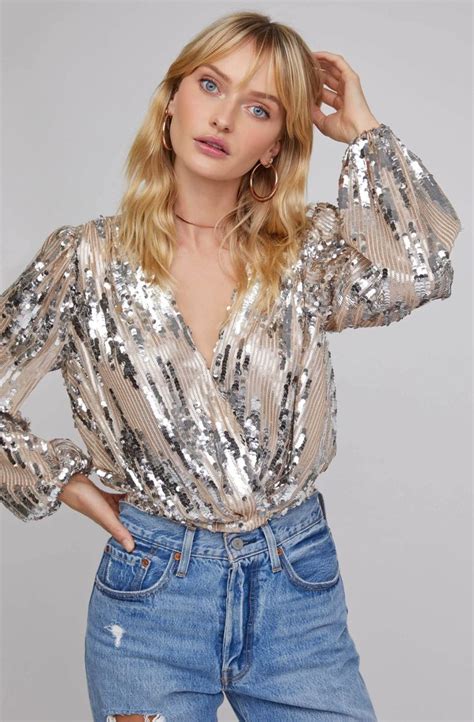 Primadonna Sequin Top In 2020 Sequins Top Outfit Fashion Tops Blouse Sequin Top