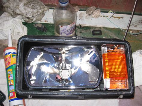 Замена и вклейка стекла на фаре ВАЗ-2107, 2105 и 2104