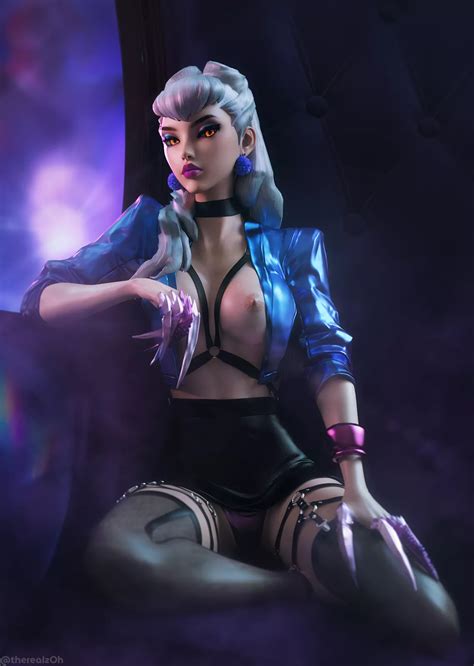 K DA Evelynn TherealzOh League Of Legends Nudes Rule34 NUDE