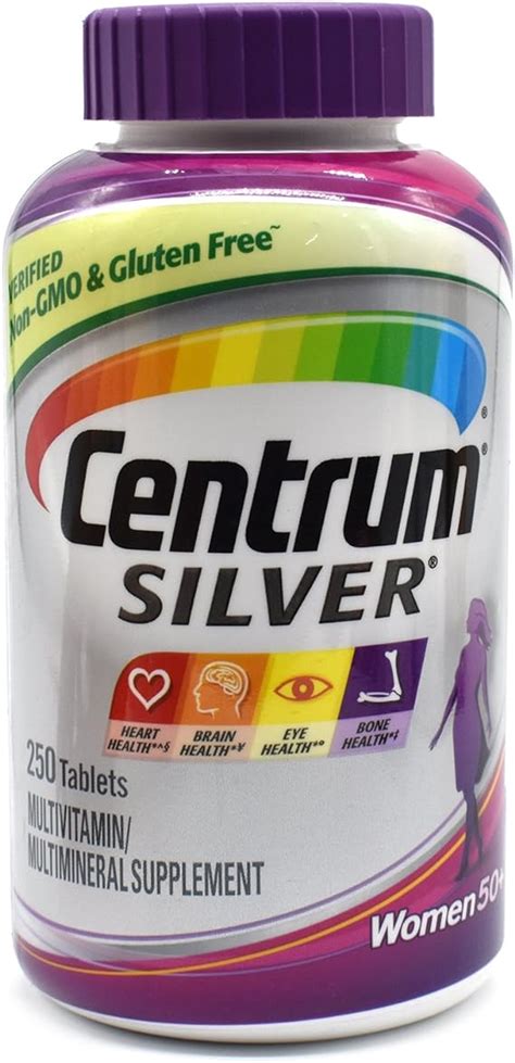 Centrum Silver Women 50 Multivitamin Multimineral 250 Tabs