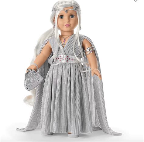 American Girl 2023 Shimmering Silver Holiday Doll