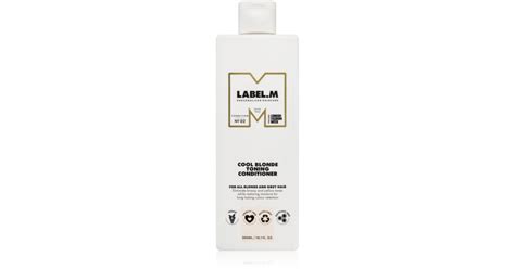 Label M Cool Blonde Conditioner For Blonde Hair Notino Co Uk