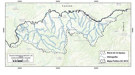 Bacia Hidrografica De Santa Catarina - Mapa das Bacias Hidrográficas do Estado de Santa Catarina -Diagnóstico ...