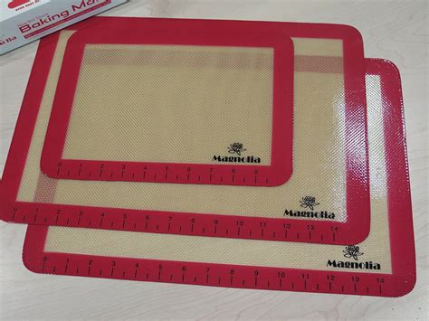 Silicone Baking Mat Set 3 2 Half Sheets 1 Qtr Sheet Professional