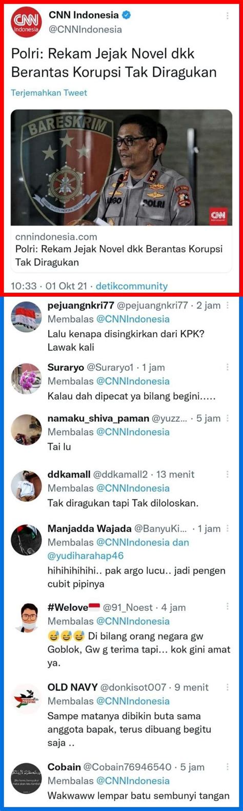 Polri Sebut Rekam Jejak Novel Dkk Berantas Korupsi Tak Diragukan Tapi