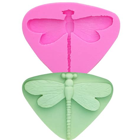 M Sugarcraft Dragonfly Silicone Mold Fondant Mold Cake Decorating