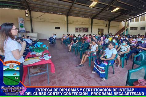 Entrega De Diplomas Del Curso Corte Y Confecci N Del Programa Beca