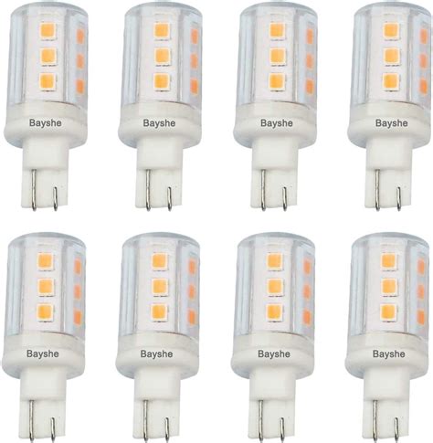 12 Pack T5 T10 Wedge Base Led Light Bulbs High Brightness 12vacdc