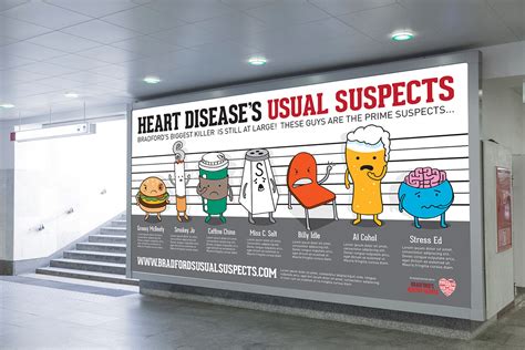 Heart Disease S Usual Suspects On Behance