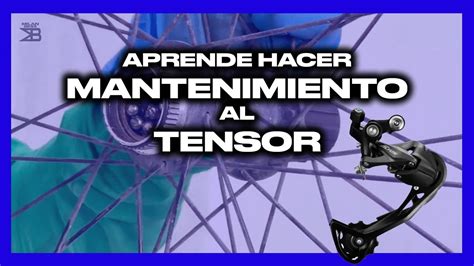 Aprende Hacer Mantenimiento De Tensor Desviador Trasero YouTube