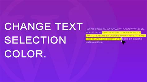 How To Change Text Selection Color In Your Website Web Cifar 2020