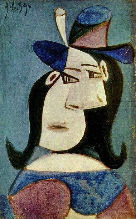 1939 Buste De Femme Au Chapeau 2 — Pablo Picasso 1881 1973 Period Of Creation 1931 1942