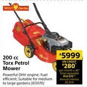 Wolf Garden Cc Torx Petrol Mower Offer At Builders Warehouse