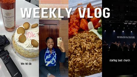 Weekly Vlog I Started Going To Church We Hit K Bts Of My Grace