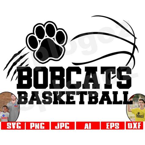 Bobcats Basketball Svg Bobcat Basketball Svg Bobcats Svg Inspire