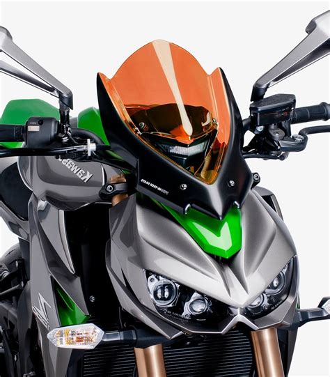 Cúpula Puig Kawasaki Z1000 R Naked New Generation Touring Naranja 7514T