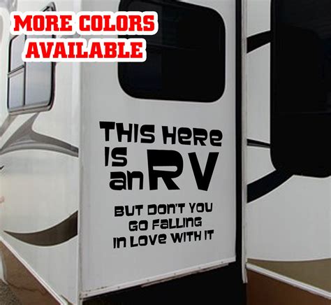 Cousin Eddie Funny RV Vinyl Sticker Decal Graphic | RV Slide Decal RV ...