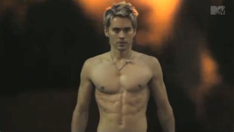 Jared Leto Paparazzi Shirtless Shots Naked Male Celebrities