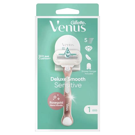 Gillette Venus Nassrasierer Deluxe Smooth Sensitive 1