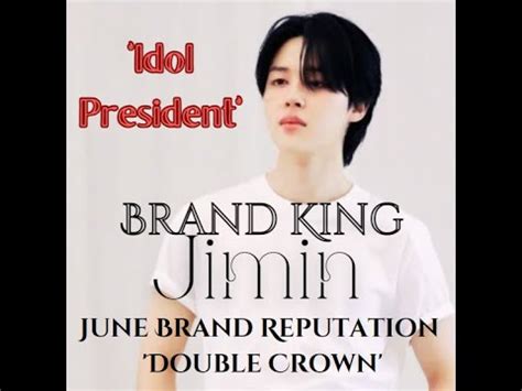 Jimin Dose Idol President Brand King Jimin June Brand