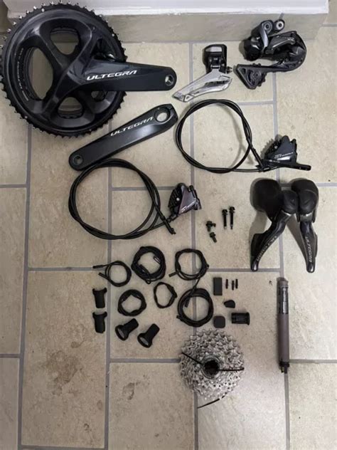 GRUPPO SHIMANO ULTEGRA 11 V Di2 R8050 Disc Elettronico Pedivelle