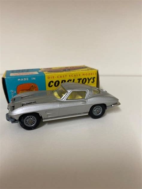 Corgi N Chevrolet Corvette Stingray Argent Catawiki