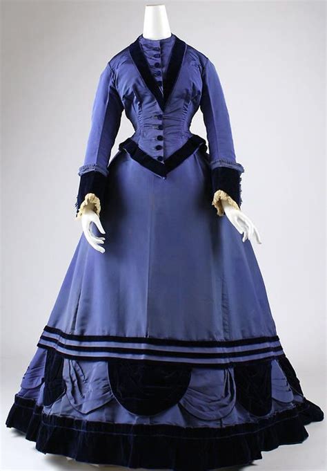 Winter Ensemble Ca 1874 A C C Paris Via The Met Historical Dresses