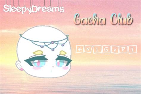 Gacha Club Aesthetic Faces : Use face presets to quickly change your face.