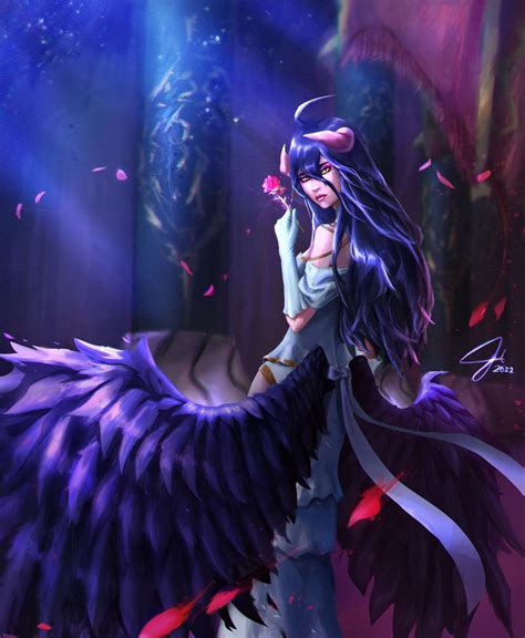 Albedo - Overlord fan art by JSBool on DeviantArt