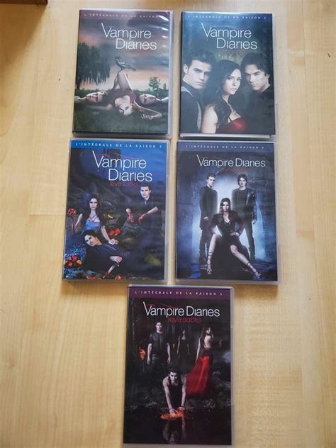 Coffrets Dvd Vampire Diaries Saison 1 à 5 Dvd Films