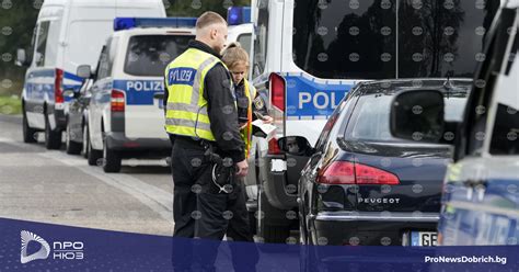 Германската полиция е регистрирала над 53 хиляди незаконни влизания през сухоземните граници на