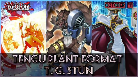 T G Stun Yugioh Tengu Plant Format Deck Profile Analysis Youtube